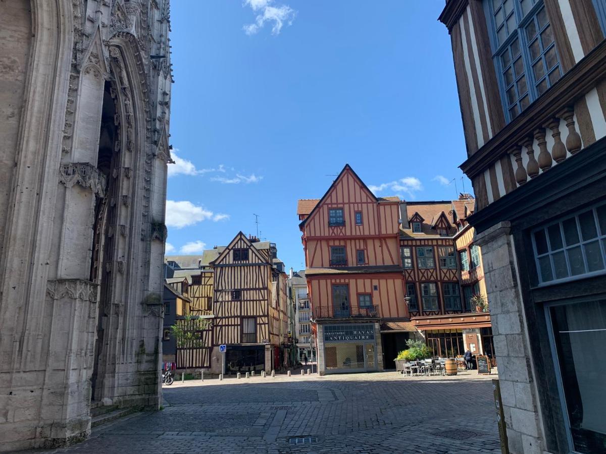 Le Graveur Saint Maclou, Hyper Centre, Typique Rouennais Apartment ภายนอก รูปภาพ